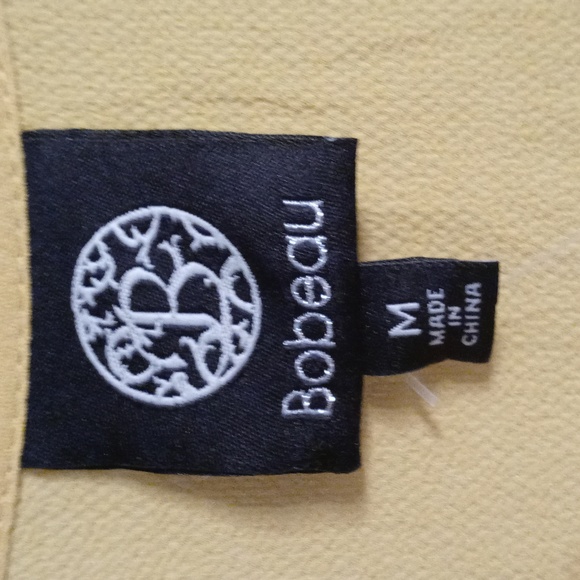 Oversized Women's Yellow High/Low Blouse - Picture 7 of 10